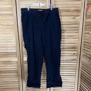 Jones New York Blue Cargo Pants Size 16W